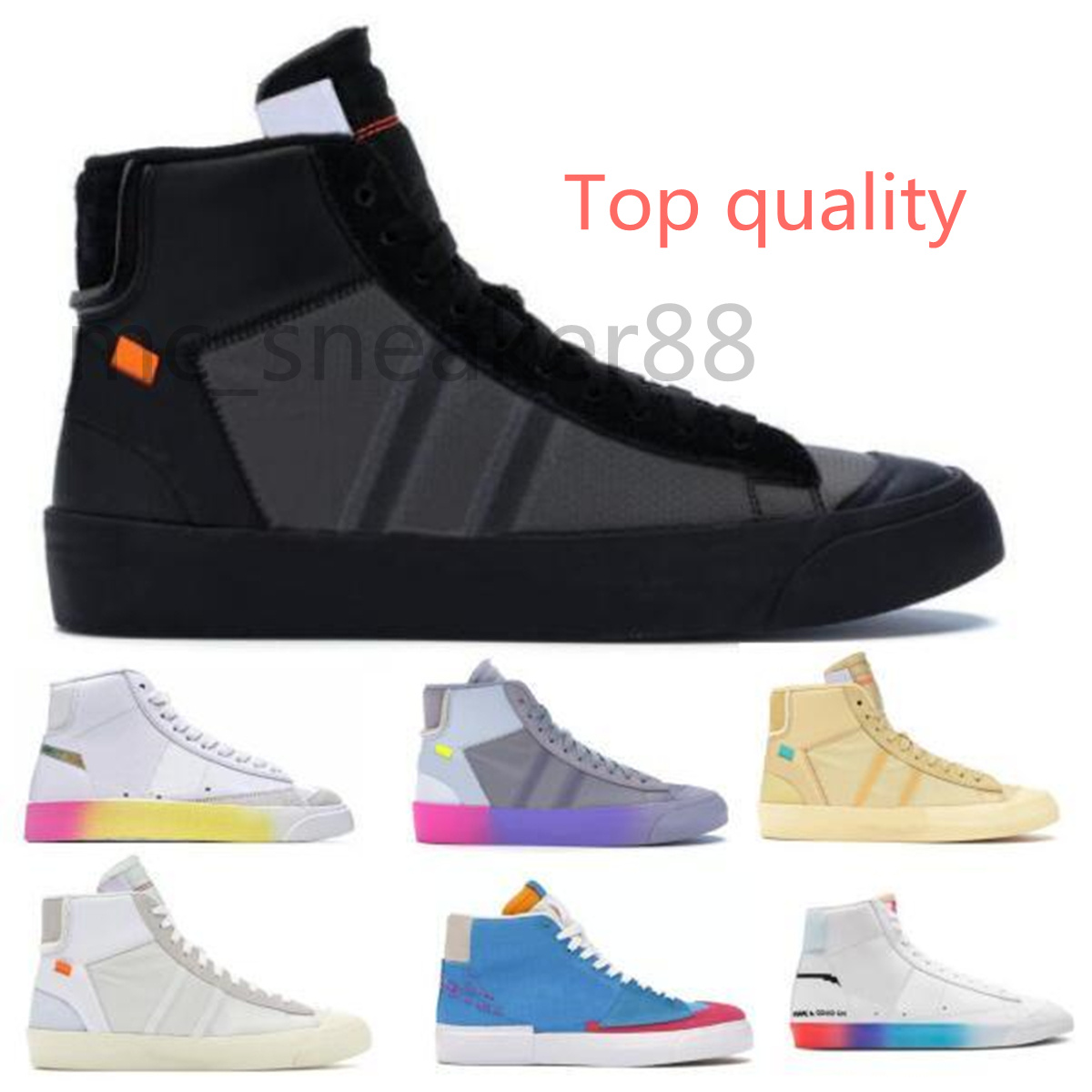 Hot 2021 Mens Mid 2.0 Spooky Grim Reepers All Hallows Eve White Serena Williams Rainbow Women Casual shoes Blazers black size 36-45, Top_shoes
Hot 2021 Mens Mid 2.0 Spooky Grim Reepers All Hallows Eve White Serena Williams Rainbow Women Casual shoes Blazers black size 36-45, Top_shoes