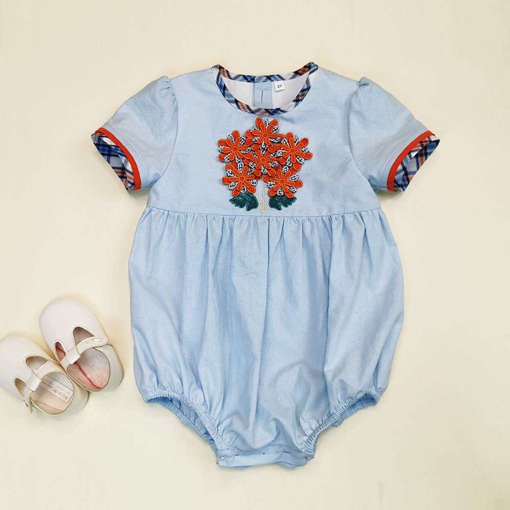 Baby Smocked Rompers for Girls Summer Children Boutique Clothing born Smocking Embroidery Jumpsuit Infant Roupas 210615, Romper
Baby Smocked Rompers for Girls Summer Children Boutique Clothing born Smocking Embroidery Jumpsuit Infant Roupas 210615, Romper