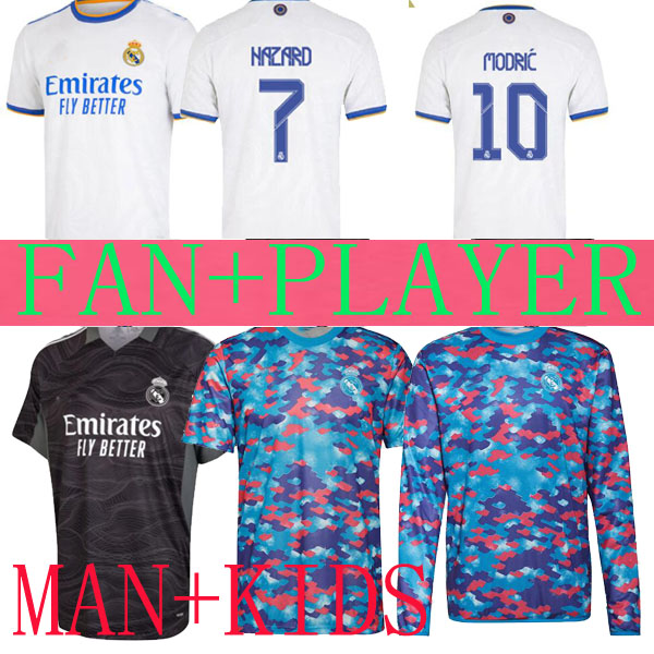 REAL MADRID soccer jerseys 21 22 BENZEMA HAZARD PRE SERGIO RAMOS ISCO 2021 2022 camiseta goalkeeper COURTOIS MATCH TRAINING shirts SWEATER kids kit PLAYER VERSION, 21 22 home kids
REAL MADRID soccer jerseys 21 22 BENZEMA HAZARD PRE SERGIO RAMOS ISCO 2021 2022 camiseta goalkeeper COURTOIS MATCH TRAINING shirts SWEATER kids kit PLAYER VERSION, 21 22 home kids