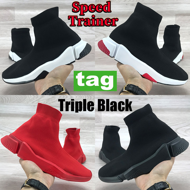 Newest Speed Trainer Casual shoes triple black red white green Party stretch knit men women platform sneakers Fashion sock shoe, Bubble wrap packaging
Newest Speed Trainer Casual shoes triple black red white green Party stretch knit men women platform sneakers Fashion sock shoe, Bubble wrap packaging