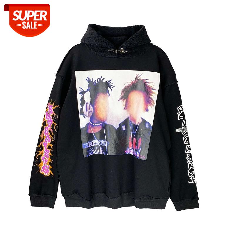 SEVEYFAN 2021 Men's Hip Hop Sweatshirts Characters Printed Fleece Hoodies Black Autumn Cotton Pullover for Male #Tx7M
SEVEYFAN 2021 Men's Hip Hop Sweatshirts Characters Printed Fleece Hoodies Black Autumn Cotton Pullover for Male #Tx7M