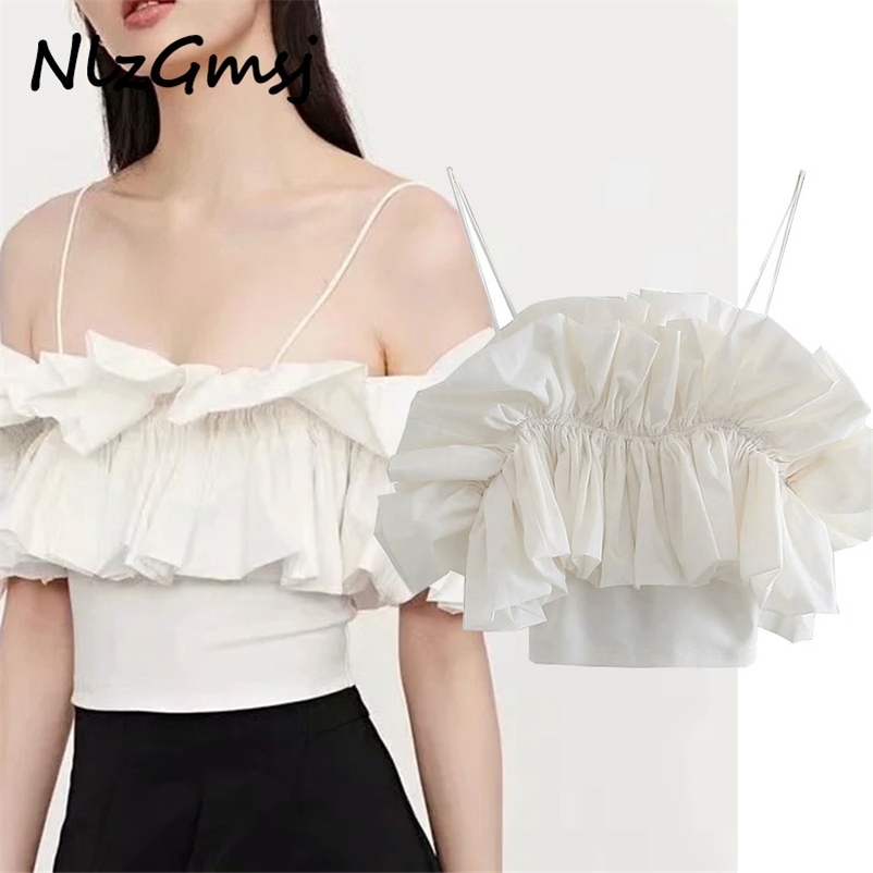 Blouse Women Decoration Crop Tops Spaghetti Strap Slim Camisole Summer Sleeveless Backless Female 05 210628, As picture
Blouse Women Decoration Crop Tops Spaghetti Strap Slim Camisole Summer Sleeveless Backless Female 05 210628, As picture