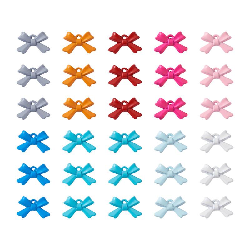 Charms 20-40pcs Spray Painted Alloy With Enamel Bowknot, Mixed Color, 10x15x3mm, Hole: 1.2mm, 10 Colors, 4pcs/color,, Bronze;silver
Charms 20-40pcs Spray Painted Alloy With Enamel Bowknot, Mixed Color, 10x15x3mm, Hole: 1.2mm, 10 Colors, 4pcs/color,, Bronze;silver