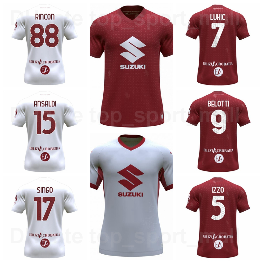 2021 2022 Torino Soccer Jersey Men 9 BELOTTI 7 ZAZA 3 BREMER 15 ANSALDI 10 LUKIC 19 SANABRIA 24 VERDI 77 LINETTY 17 SINGO Football Shirt Kit, Black;yellow
2021 2022 Torino Soccer Jersey Men 9 BELOTTI 7 ZAZA 3 BREMER 15 ANSALDI 10 LUKIC 19 SANABRIA 24 VERDI 77 LINETTY 17 SINGO Football Shirt Kit, Black;yellow