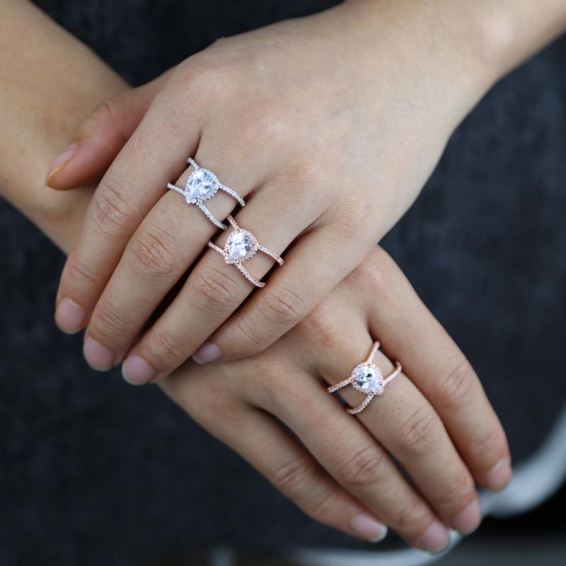 Wedding Rings 2021 Forever Engagement Ring Luxury Cubic Zirconia Lovers Promise For Women Size7 Finger
Wedding Rings 2021 Forever Engagement Ring Luxury Cubic Zirconia Lovers Promise For Women Size7 Finger