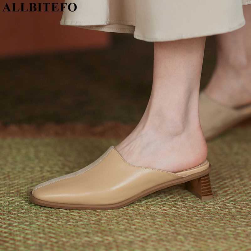 ALLBITEFO soft genuine leather + Sheepskin beach sandals women heels shoes fashion summer women slippers outdoor flip flops 210611, As picture
ALLBITEFO soft genuine leather + Sheepskin beach sandals women heels shoes fashion summer women slippers outdoor flip flops 210611, As picture
