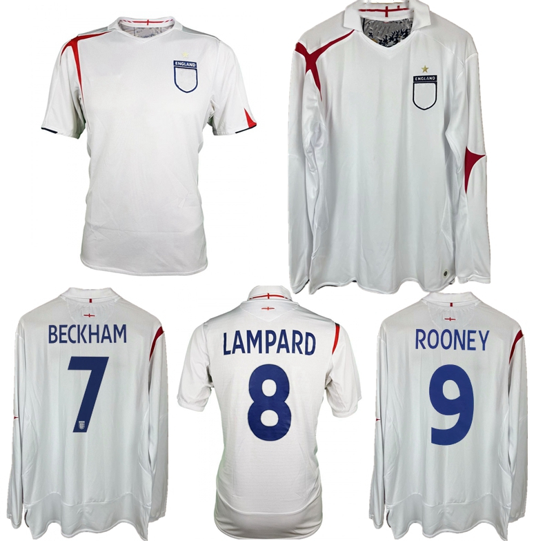 2006 retro soccer jersey 2005 2007 Gerrard Beckham Lampard Rooney England Owen Terry WALCOTT classic vintage football shirt, Home wc 2006 jersey
2006 retro soccer jersey 2005 2007 Gerrard Beckham Lampard Rooney England Owen Terry WALCOTT classic vintage football shirt, Home wc 2006 jersey