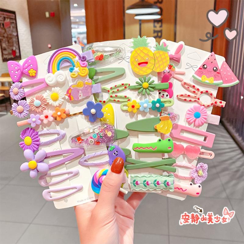 Hair Accessories 14PCS/Set Girls Cute Colorful Cartoon Flower Hairpins Lovely Decorate Headband Clips Fashion Set, Slivery;white
Hair Accessories 14PCS/Set Girls Cute Colorful Cartoon Flower Hairpins Lovely Decorate Headband Clips Fashion Set, Slivery;white