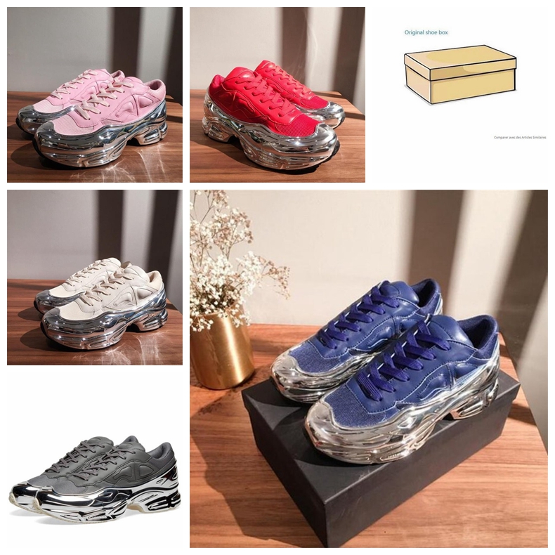 With box 2021 Top quality Fashion originals Raf Simons Ozweego III Sports Men Women Clunky Metallic Silver Sneakers Dorky Casual Shoes D8s6#, Black
With box 2021 Top quality Fashion originals Raf Simons Ozweego III Sports Men Women Clunky Metallic Silver Sneakers Dorky Casual Shoes D8s6#, Black