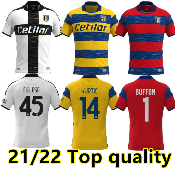 21 22 PARMA CALCIO GOALKEEPER soccer jersey MAGLIA PORTIERE 2021/22 BUFFON 1 KUCO MIHAILA GERVINHO HERNANI JR FOOTBALL SHIRTS TOP THAILAND QUALITY, Black;yellow
21 22 PARMA CALCIO GOALKEEPER soccer jersey MAGLIA PORTIERE 2021/22 BUFFON 1 KUCO MIHAILA GERVINHO HERNANI JR FOOTBALL SHIRTS TOP THAILAND QUALITY, Black;yellow