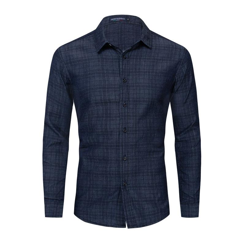 Men' Dress Shirt Cotton Mens Shirts Men' Classic Striped ShirtLong Sleeve Shirt Men Clothing Oversized Men Clothing, Dark blue
Men' Dress Shirt Cotton Mens Shirts Men' Classic Striped ShirtLong Sleeve Shirt Men Clothing Oversized Men Clothing, Dark blue