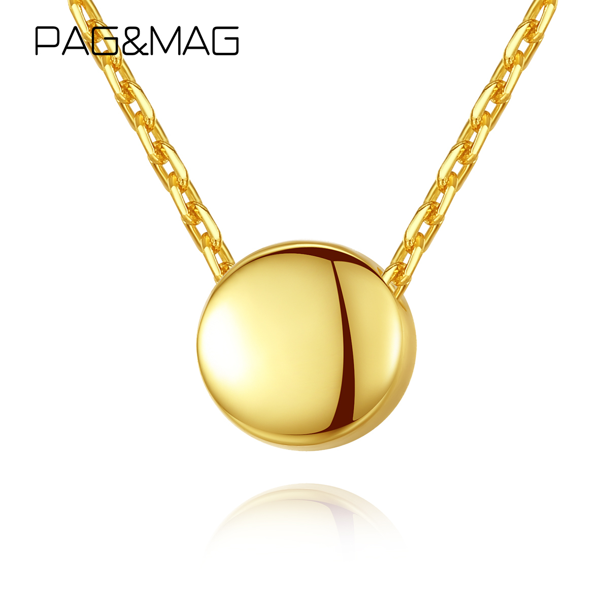 PAG&MAG Genuine 925 Sterling Silver Round Charm Pendant Necklace For Women Minimalism Choker Neckalce Fine Jewelry SN0068
PAG&MAG Genuine 925 Sterling Silver Round Charm Pendant Necklace For Women Minimalism Choker Neckalce Fine Jewelry SN0068
