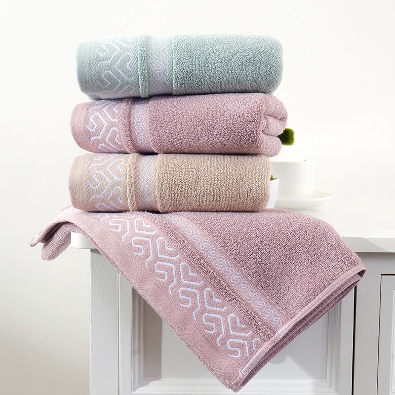 Household Pure Cotton Water Cube Pattern Towel 74*34cm Thickened Face Towel Soft Non-linting Super for Bathroom, Blue-green
Household Pure Cotton Water Cube Pattern Towel 74*34cm Thickened Face Towel Soft Non-linting Super for Bathroom, Blue-green