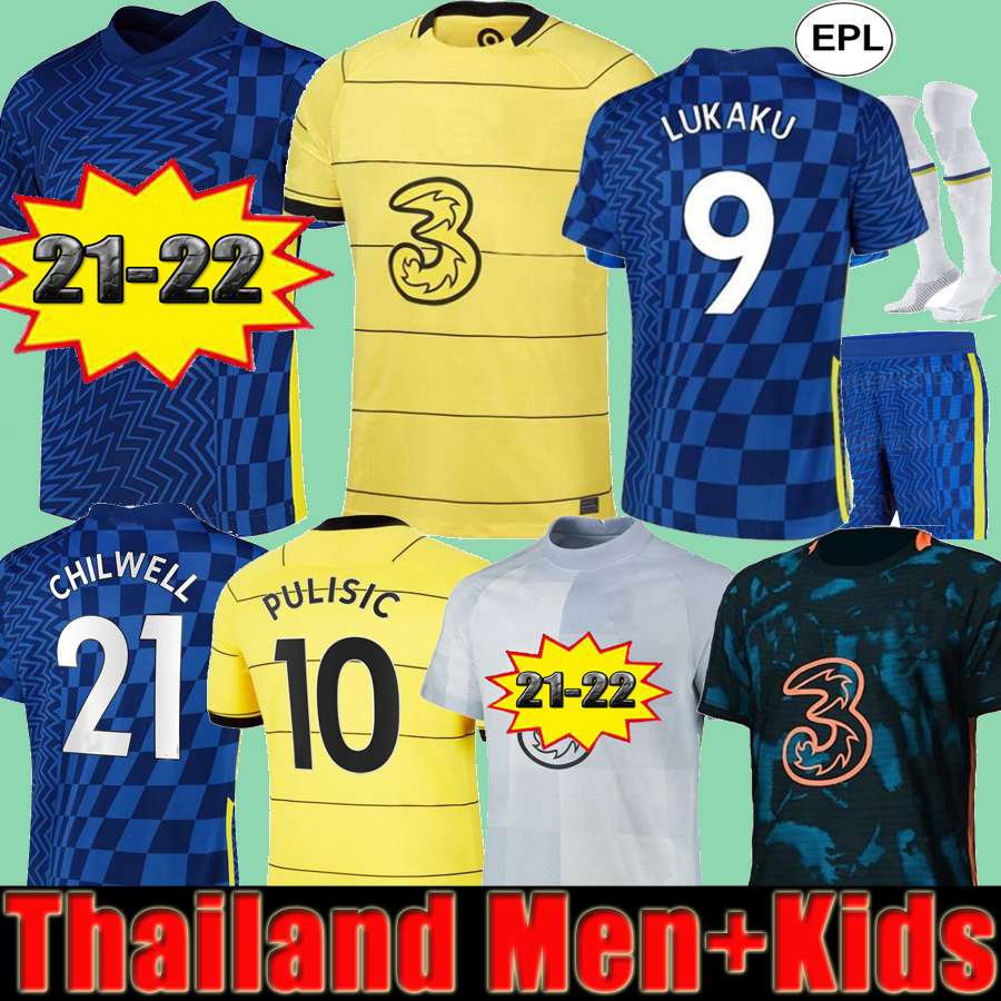 CFC soccer jersey PULISIC LUKAKU ZIYECH HAVERTZ KANTE WERNER ABRAHAM CHILWELL MOUNT JORGINHO 2021 2022 football shirt 21 22 Saúl men kids kit goalkeeper, Home shorts + socks
CFC soccer jersey PULISIC LUKAKU ZIYECH HAVERTZ KANTE WERNER ABRAHAM CHILWELL MOUNT JORGINHO 2021 2022 football shirt 21 22 Saúl men kids kit goalkeeper, Home shorts + socks
