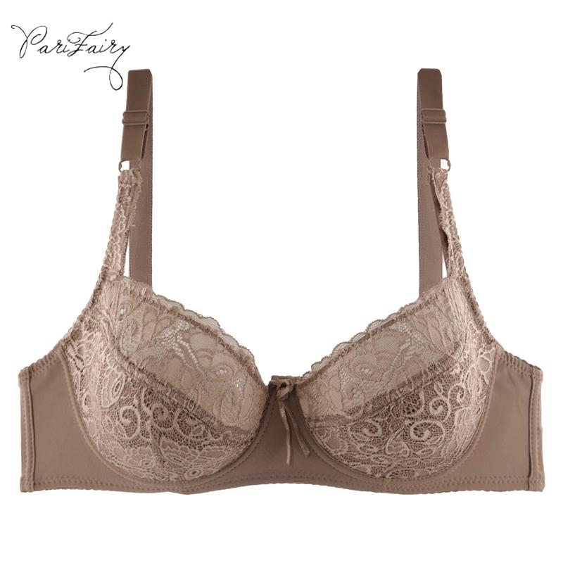 Bras PariFairy Plus Size Lingerie Lace For Women Underwire Bralette Sexy Half Perspective Underwear Floral Cotton Padded Bra, White
Bras PariFairy Plus Size Lingerie Lace For Women Underwire Bralette Sexy Half Perspective Underwear Floral Cotton Padded Bra, White