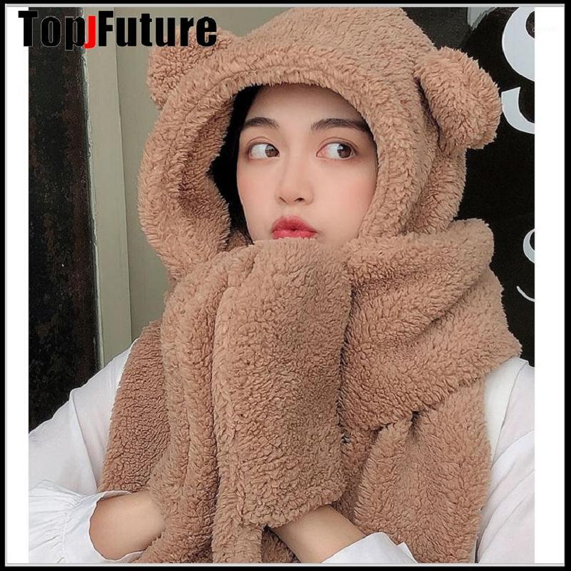 Scarves Winter Hat Cute Cartoon Gloves, Plush, Po Prop, Warm Bear Hat, Korean Version,birthday Gift Christmas, Blue;gray
Scarves Winter Hat Cute Cartoon Gloves, Plush, Po Prop, Warm Bear Hat, Korean Version,birthday Gift Christmas, Blue;gray