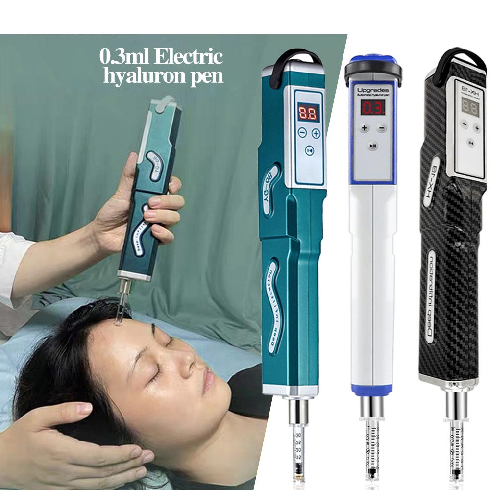 0.3ml Needle Free Automizer Hyaluron Pen Auto Electric Lip Injector Meso Gun Beauty Wrinkle Removal
0.3ml Needle Free Automizer Hyaluron Pen Auto Electric Lip Injector Meso Gun Beauty Wrinkle Removal