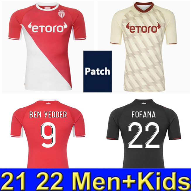 21 22 maillots AS Monaco Soccer Jersey VOLLAND BEN YEDDER TCHOUAMENI GOLOVIN 2021 2022 GEUBBELS maillot de foot Flocage JORGE Football Shirt Men Kids kit, 21-22 away kids
21 22 maillots AS Monaco Soccer Jersey VOLLAND BEN YEDDER TCHOUAMENI GOLOVIN 2021 2022 GEUBBELS maillot de foot Flocage JORGE Football Shirt Men Kids kit, 21-22 away kids