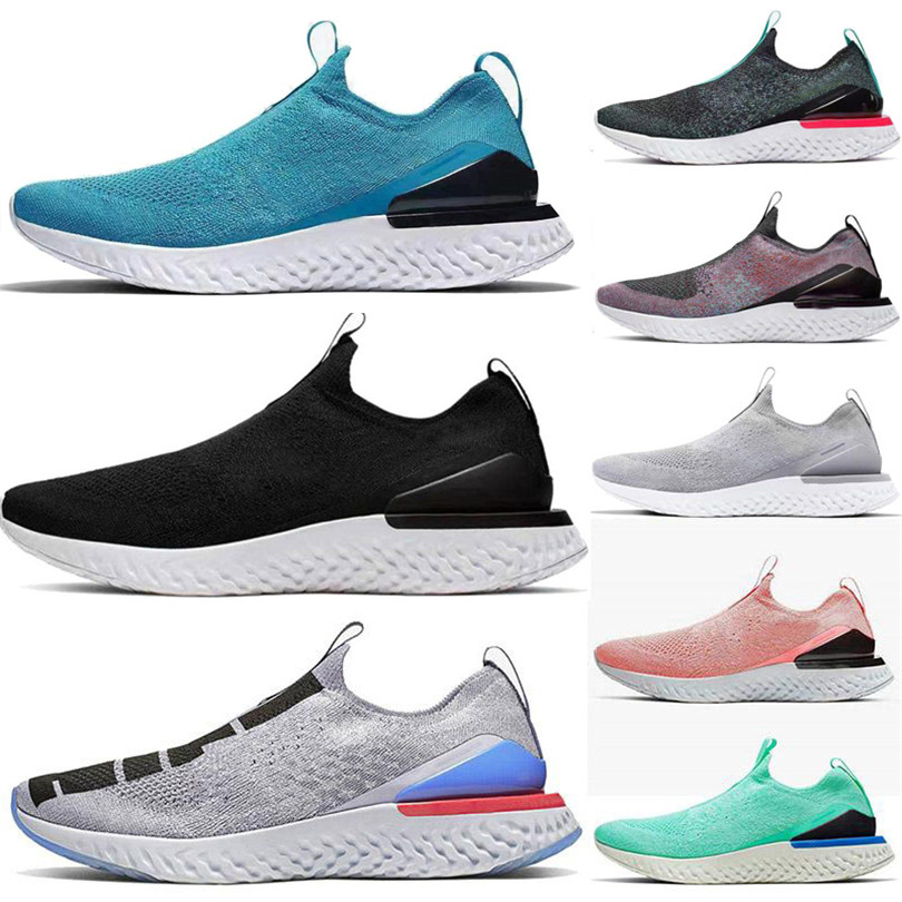 Mens Womens Running Shoes Epic Fly knit V1 Phantom ALL White Triple Black Pewter Fusion Grey Blue Outdoors Trainers Men Sports Sneakers Size 36 45
Mens Womens Running Shoes Epic Fly knit V1 Phantom ALL White Triple Black Pewter Fusion Grey Blue Outdoors Trainers Men Sports Sneakers Size 36 45