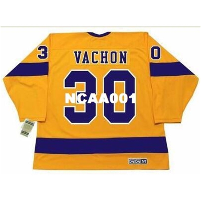668 #30 ROGIE VACHON Los Angeles Kings 1970's.1978 CCM Vintage Retro Home Hockey Jersey or custom any name or number retro Jersey, Black
668 #30 ROGIE VACHON Los Angeles Kings 1970's.1978 CCM Vintage Retro Home Hockey Jersey or custom any name or number retro Jersey, Black