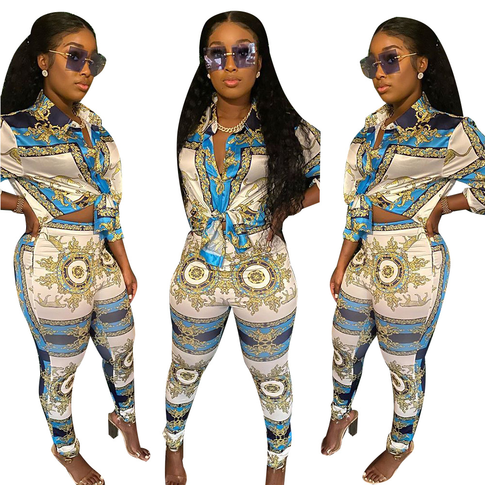 Fashion Women's Suits with Hot Digital Printing casual Style Two Pieces Suit Tracksuit Women spring Outfits Women Clothing, White
Fashion Women's Suits with Hot Digital Printing casual Style Two Pieces Suit Tracksuit Women spring Outfits Women Clothing, White