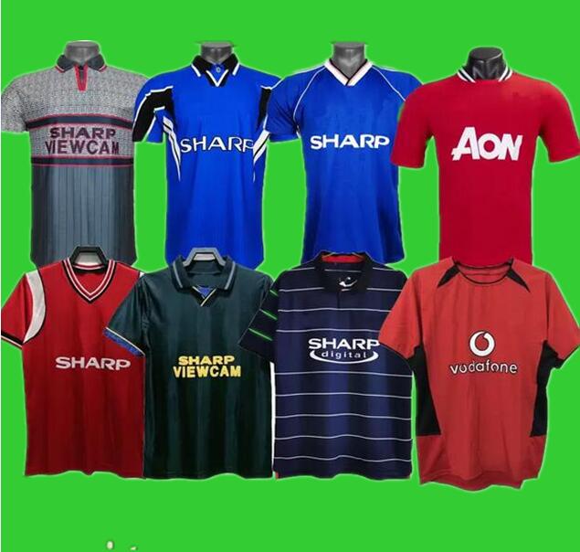 1992 1994 1996 2002 Retro Version Manchester Soccer jerseys Giggs SCHOLES BECKHAM RONALDO Shirt Vitage 1990 1998 CANTONA KEANE Football uniform, 04/06 home
1992 1994 1996 2002 Retro Version Manchester Soccer jerseys Giggs SCHOLES BECKHAM RONALDO Shirt Vitage 1990 1998 CANTONA KEANE Football uniform, 04/06 home