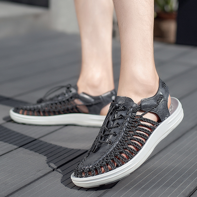 Slippers style men's Baotou sandals beach shoes outdoor leisure woven fluorescent SAIF, 1# shoe box
Slippers style men's Baotou sandals beach shoes outdoor leisure woven fluorescent SAIF, 1# shoe box