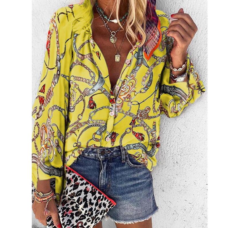 Women Stand Collar Autumn Winter Printed Blouse Luxury Floral Blouses New Autumn Fashion Designer Shirts Tops Long Sleeved Shirt, Orange
Women Stand Collar Autumn Winter Printed Blouse Luxury Floral Blouses New Autumn Fashion Designer Shirts Tops Long Sleeved Shirt, Orange