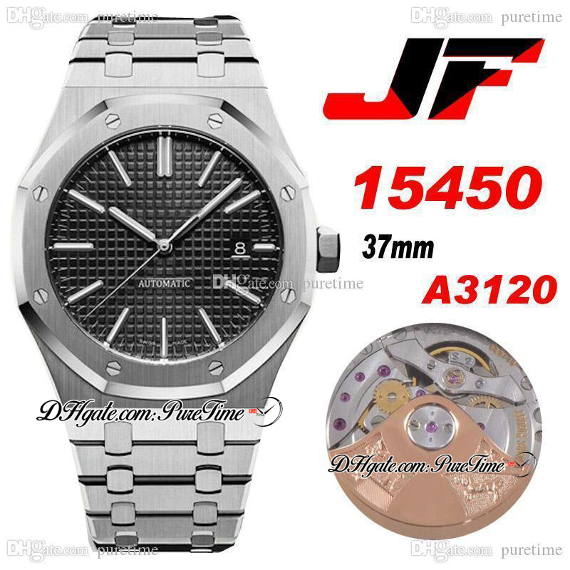 2021 JFF 37mm 15450 A3120 Automatic Womens Watch Black Texture Dial Stainless Steel Bracelet Super Edition Ladies Watches PTPA Puretime A1, Slivery;brown
2021 JFF 37mm 15450 A3120 Automatic Womens Watch Black Texture Dial Stainless Steel Bracelet Super Edition Ladies Watches PTPA Puretime A1, Slivery;brown