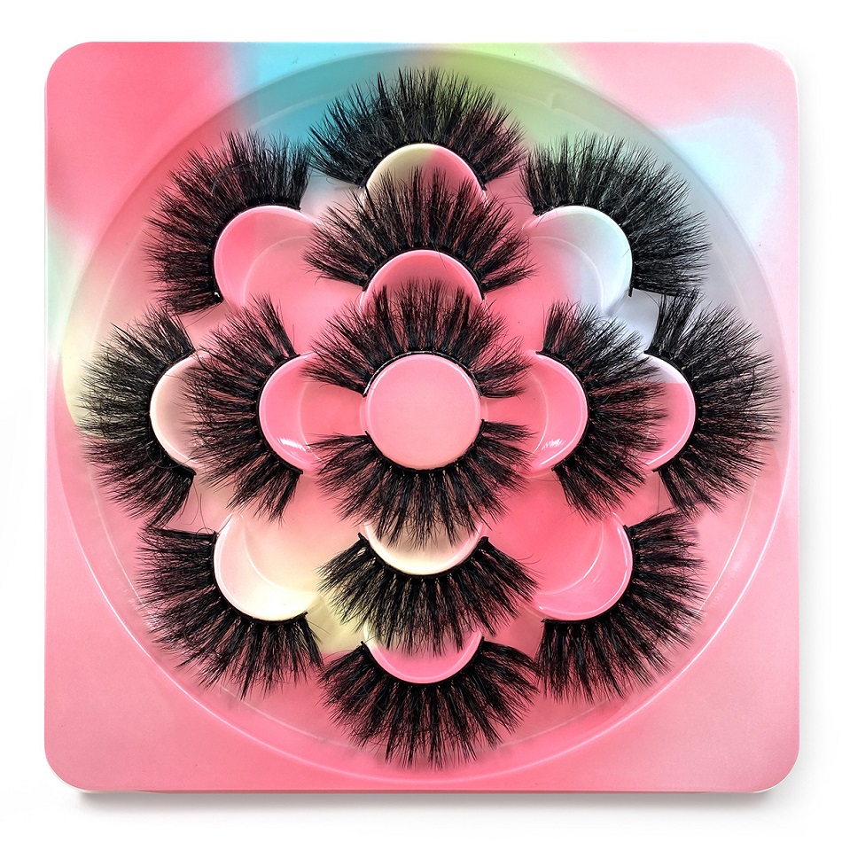 Wholesale Eyelashes Pack Colorful Tray Faux Mink Lashes Handmade Luxurious Volume Fluffy Natural False Eyelash 7 Pairs
Wholesale Eyelashes Pack Colorful Tray Faux Mink Lashes Handmade Luxurious Volume Fluffy Natural False Eyelash 7 Pairs