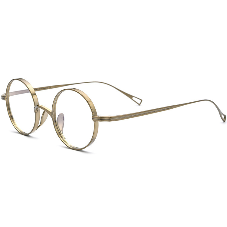 2021 New Fashion Pure female small round literary myopia B spectacle frame male IP plated Japane ten thousand year turtle
2021 New Fashion Pure female small round literary myopia B spectacle frame male IP plated Japane ten thousand year turtle