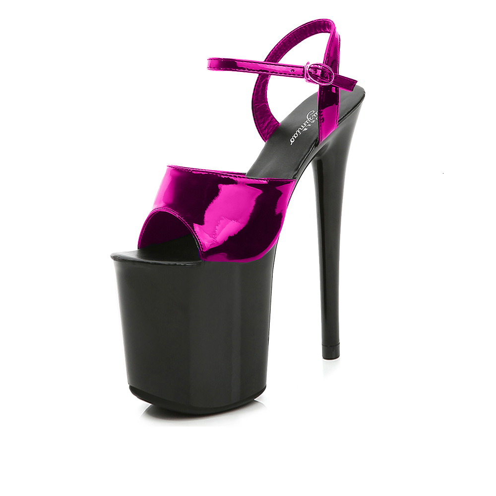 2021 Patent Leather Sandals Shoes Colours Mixed High Heels 20cm Thin New Black Women's Slippers Xsh7, Heel 20cm
2021 Patent Leather Sandals Shoes Colours Mixed High Heels 20cm Thin New Black Women's Slippers Xsh7, Heel 20cm