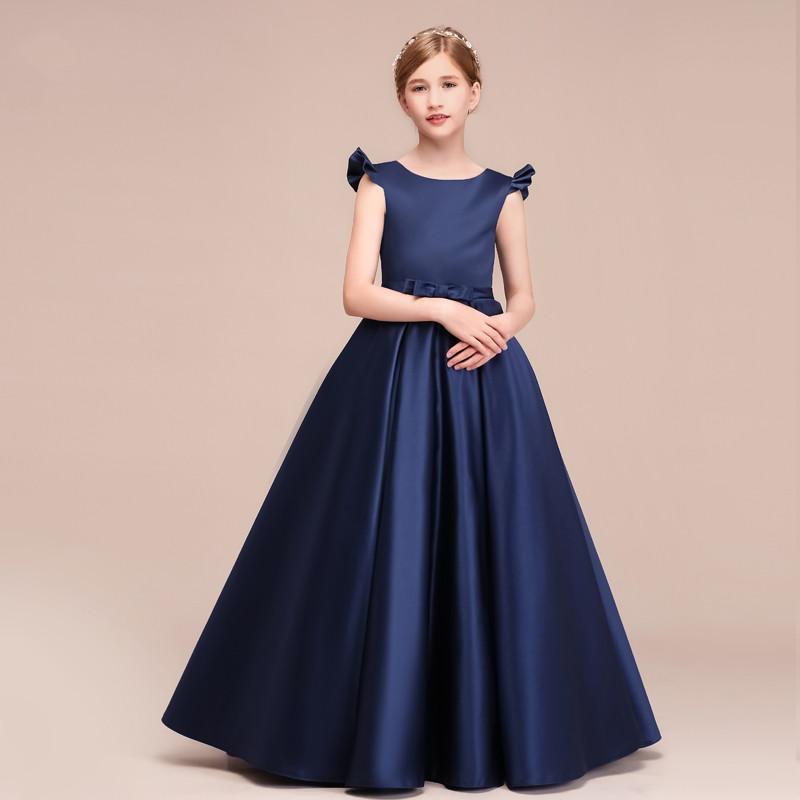 Girl's Dresses Formal Communion Dress Girl Birthday Party Princess Gowns Navy Blue Satin Vintage Flower, Red;yellow
Girl's Dresses Formal Communion Dress Girl Birthday Party Princess Gowns Navy Blue Satin Vintage Flower, Red;yellow