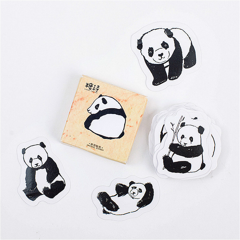 5Pieces/Lot 1PCS Lovely Panda Stationery Sticker Diary Handmade Label Delicate Adhesive Scrapbooking Planner Diary Stickers
5Pieces/Lot 1PCS Lovely Panda Stationery Sticker Diary Handmade Label Delicate Adhesive Scrapbooking Planner Diary Stickers
