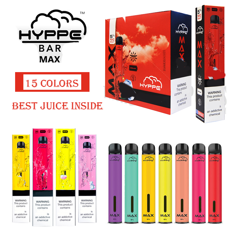 Hyppe Max Disposable Device Cigarettes 1500 Puffs 5ML Pre-Filled Vape Pods 650mah battery aviliable puff xxl plus
Hyppe Max Disposable Device Cigarettes 1500 Puffs 5ML Pre-Filled Vape Pods 650mah battery aviliable puff xxl plus