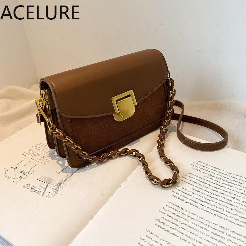 Evening Bags ACELURE Frosted PU Leather Small Square Bag Women's Winter Style Fashion Shoulder Messenger Solid Color High Quality Ladies
Evening Bags ACELURE Frosted PU Leather Small Square Bag Women's Winter Style Fashion Shoulder Messenger Solid Color High Quality Ladies