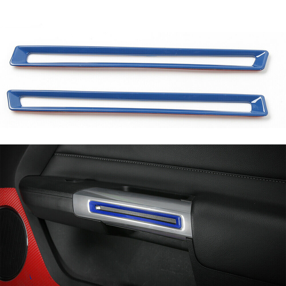 Interior Door Handle Ring Decoration Accesssoires For Ford Mustang 15+ Blue 2PC
Interior Door Handle Ring Decoration Accesssoires For Ford Mustang 15+ Blue 2PC