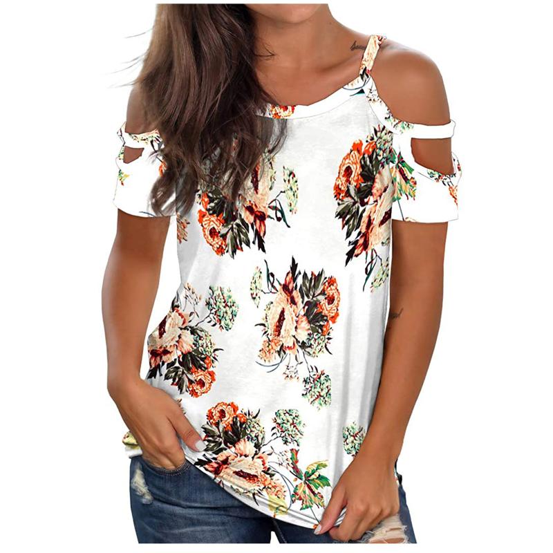 Women's Blouses & Shirts 2021 T-Shirts Summer O-Neck Hollow Out Solid Printing Casual Loose Cutout Short Sleeve T-shirt Tee Tops Blouse Femm, White
Women's Blouses & Shirts 2021 T-Shirts Summer O-Neck Hollow Out Solid Printing Casual Loose Cutout Short Sleeve T-shirt Tee Tops Blouse Femm, White