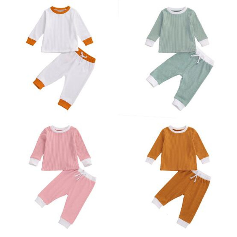 2021 New Fashion Autumn Children Set Ribbed Cotton Two Pieces Baby Boys Girls Tracksuit Long Sleeve Shirt+pants Leggings 4 Colors Sczt, White
2021 New Fashion Autumn Children Set Ribbed Cotton Two Pieces Baby Boys Girls Tracksuit Long Sleeve Shirt+pants Leggings 4 Colors Sczt, White