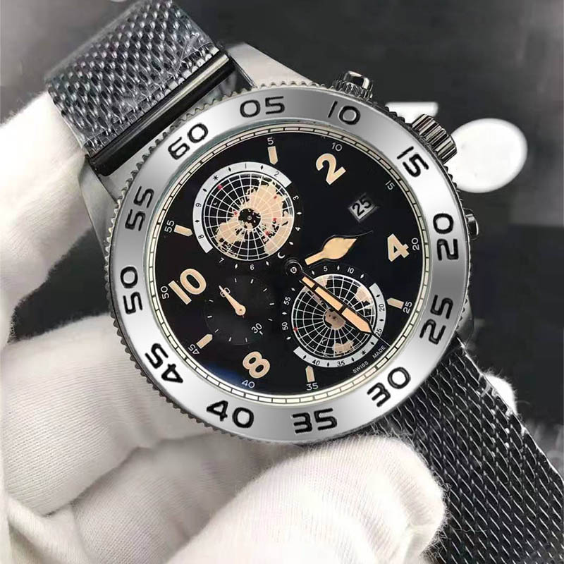 Wristwatches for Men Watches Quartz movement Casual Business Mens Designer Watches Montre de luxe stainless steel wristwatch earth rotatable working watch, 11
Wristwatches for Men Watches Quartz movement Casual Business Mens Designer Watches Montre de luxe stainless steel wristwatch earth rotatable working watch, 11