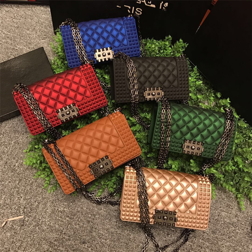 SGARR Fashion Women PVC Messenger Bags High Quality Chain Ladies Handbags Crossbody Bag 2021 Luxury Deisgner Female Shoulder Bag 210302
