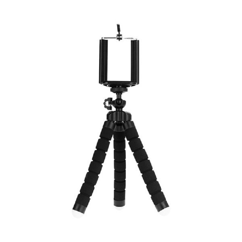 3 col Flexible Tripod Holder For Cell Phone Car Camera Universal Mini Octopus Sponge Stand Bracket Selfie Monopod Mount With Clip by dhl