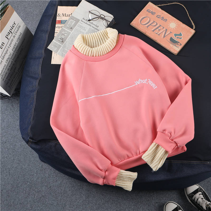 Women Fashion Autumn Spring Tops Ladies Kawaii Students Sweatshirt Hoodies Pink Ladies Jumper Cute Girls Korean Streetwear T200407