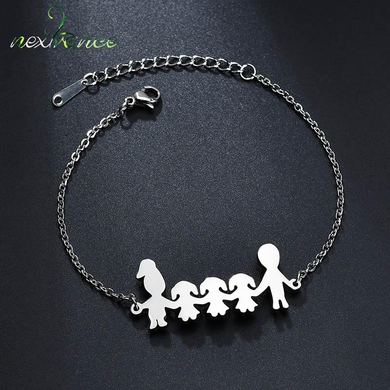 Link Chain Nextvance 2022 Arrive Gold Family Bracelet Stainless Steel Dad Mom Three Girls Love Bracelets For Women Mother GiftsLink
Link Chain Nextvance 2022 Arrive Gold Family Bracelet Stainless Steel Dad Mom Three Girls Love Bracelets For Women Mother GiftsLink