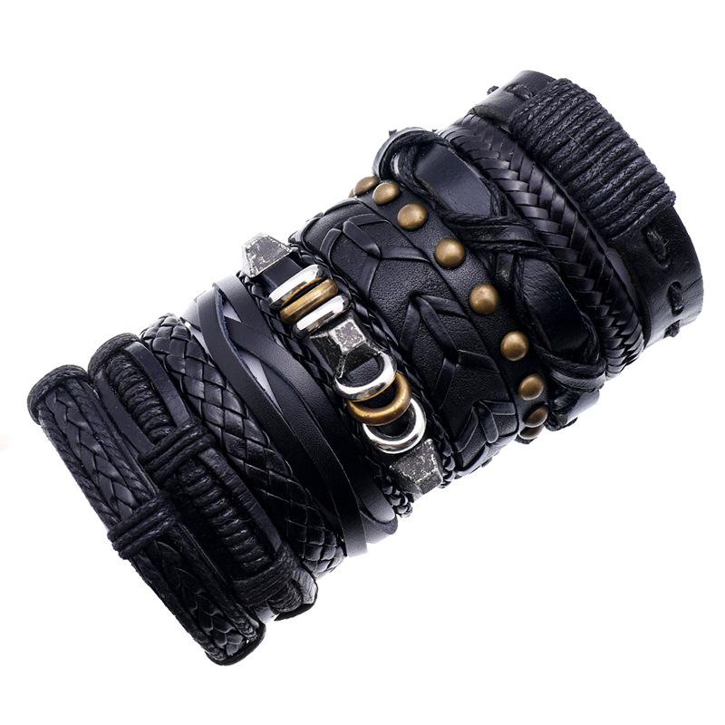Bangle Jessingshow Vintage Multiple Charm Bracelets Set For Men Women Fashion Wristbands Leather Bracelet Bangles Jewelry 2021 Gift
Bangle Jessingshow Vintage Multiple Charm Bracelets Set For Men Women Fashion Wristbands Leather Bracelet Bangles Jewelry 2021 Gift