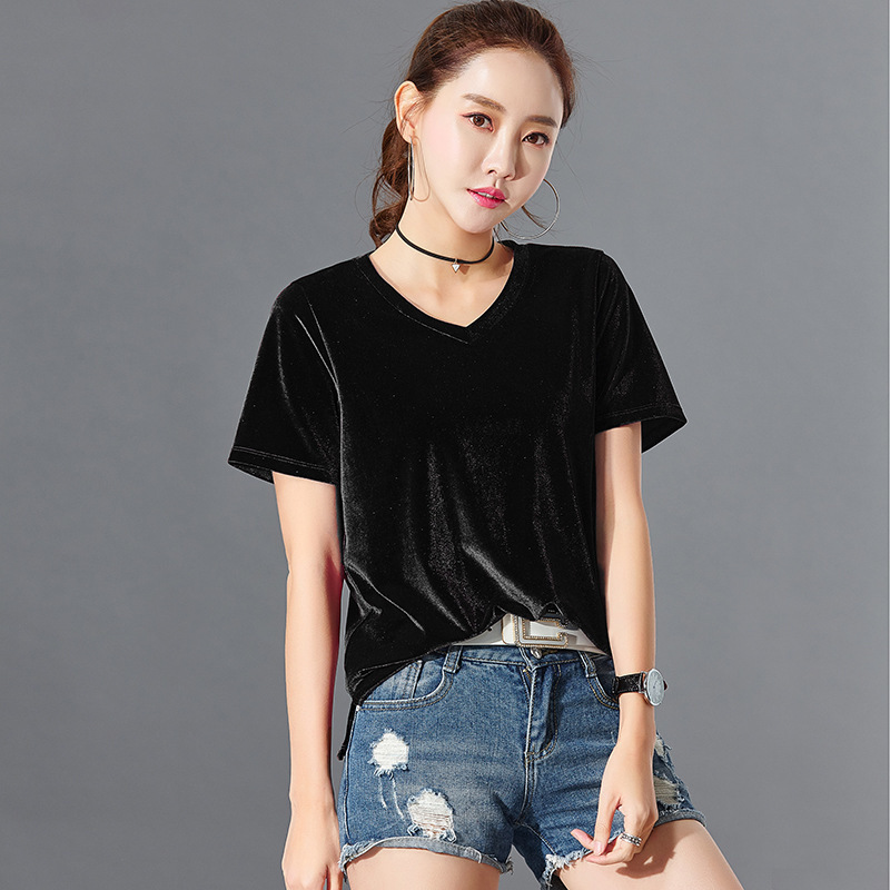 New Summer Tshirt Women Cotton High Quality T-shirt O-neck Tshirt Casual Top Tees Ladies 210310