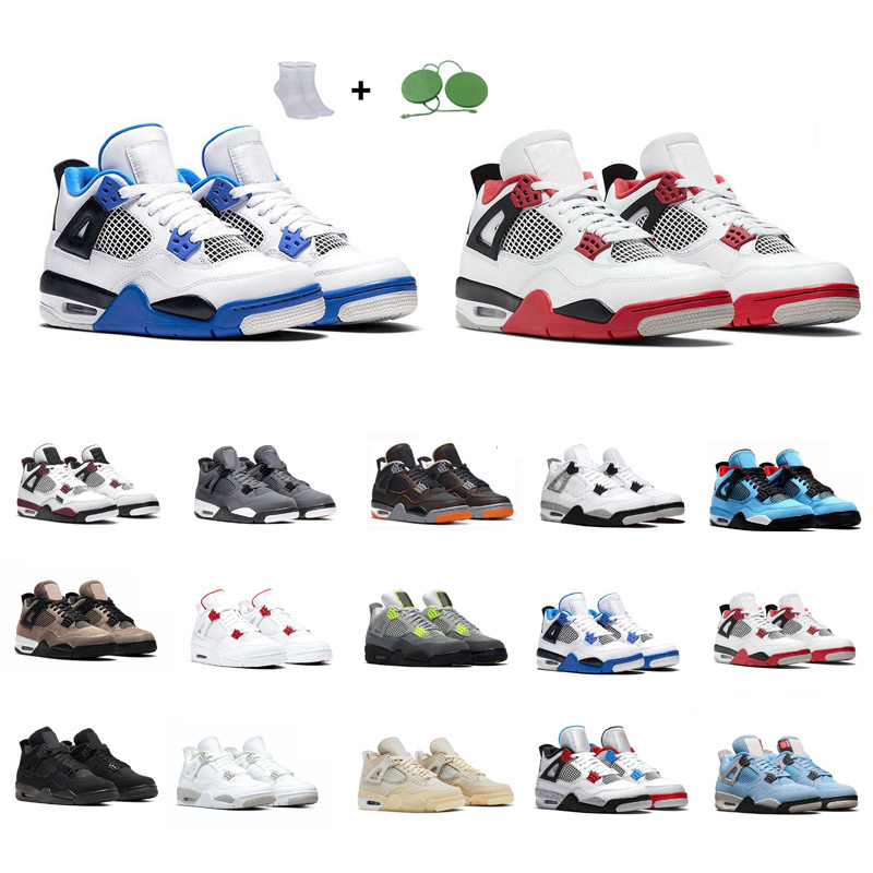 Classic Basketball Shoes Men 4s 4 Comfortable Breathable Cool Grey Bred Motosports Blue Customize Fire Red White Sail Taupe Haze Mens Trainers Sneakers Size US 7-13
Classic Basketball Shoes Men 4s 4 Comfortable Breathable Cool Grey Bred Motosports Blue Customize Fire Red White Sail Taupe Haze Mens Trainers Sneakers Size US 7-13