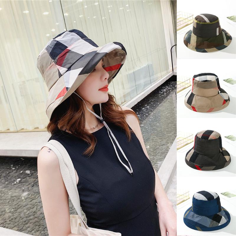 Cloches Fashion Bucket Hat Women Visor Stitching Color Adjustable High Quality Spring And Summer Foldable Fisherman's L58
Cloches Fashion Bucket Hat Women Visor Stitching Color Adjustable High Quality Spring And Summer Foldable Fisherman's L58