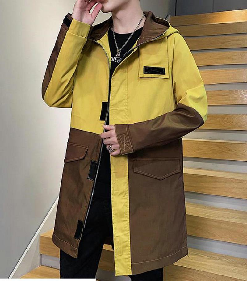 Men's Jackets Men Brand Fashion Patchwork Big Size Long Trench Coat Windbreaker Outwear Clothes Hooded Jacket 6XL 7XL 8XL, Blue
Men's Jackets Men Brand Fashion Patchwork Big Size Long Trench Coat Windbreaker Outwear Clothes Hooded Jacket 6XL 7XL 8XL, Blue