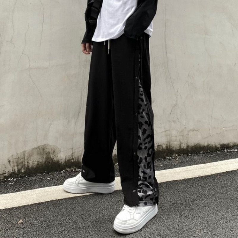 2021 New Winter Thick Leopard Men' Warm Fashion Retro Casual Men Streetwear Loose Hip-hop Straight Wide-leg Pants Mens -2xl Ryqa, Black regular
2021 New Winter Thick Leopard Men' Warm Fashion Retro Casual Men Streetwear Loose Hip-hop Straight Wide-leg Pants Mens -2xl Ryqa, Black regular